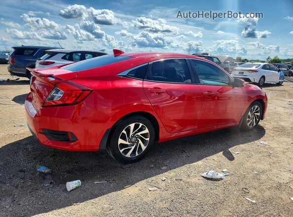 2HGFC2F72HH533817 2017 HONDA CIVIC Red Հետևի աջ
