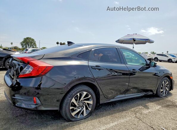 2HGFC2F72HH554926 2017 HONDA CIVIC Black Trasero derecho