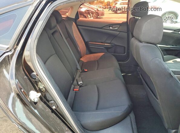 2HGFC2F72HH554926 2017 HONDA CIVIC Black Vista de los asientos traseros