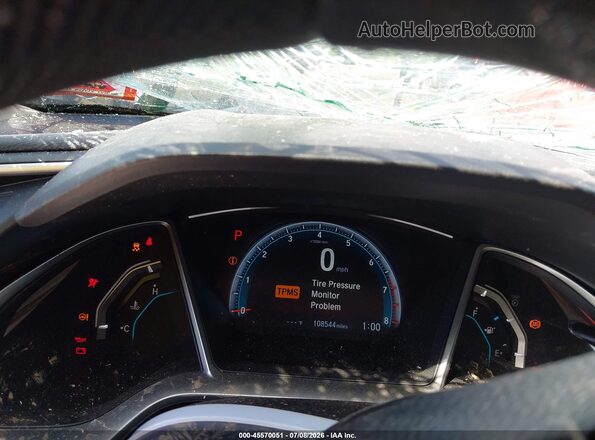 2HGFC2F72JH507515 2018 HONDA CIVIC White Widok tylnych siedzeń