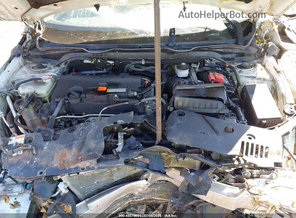 2HGFC2F72JH507515 2018 HONDA CIVIC White Widok z tyłu