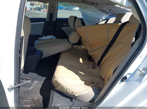 2HGFC2F72JH507515 2018 HONDA CIVIC White Widok naklejki z numerem VIN