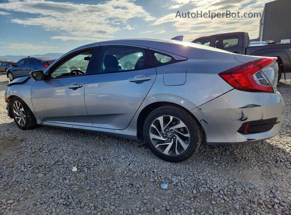 2HGFC2F72JH602821 2018 HONDA CIVIC Silver Задня ліва чверть