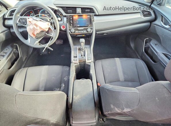 2HGFC2F72JH602821 2018 HONDA CIVIC Silver Вид панелі приладів