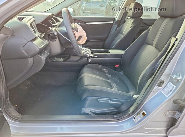 2HGFC2F72JH602821 2018 HONDA CIVIC Silver Вид салону спереду