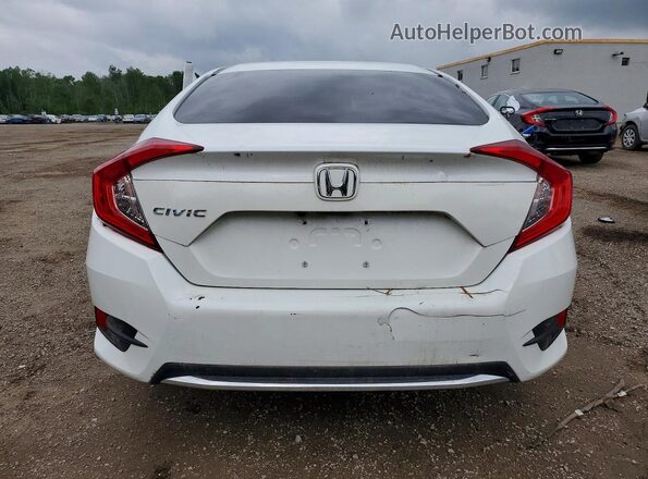 2HGFC2F72MH009464 2021 HONDA CIVIC White Widok z tyłu
