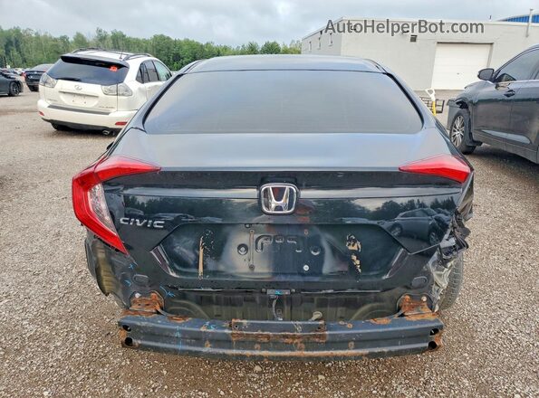 2HGFC2F72MH010873 2021 HONDA CIVIC Black Vista trasera