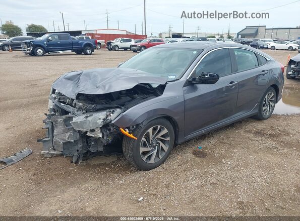 2HGFC2F73GH503031 2016 HONDA CIVIC Серый Передняя левая четверть