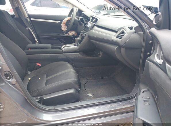 2HGFC2F73GH503031 2016 HONDA CIVIC Серый Вид салона спереди