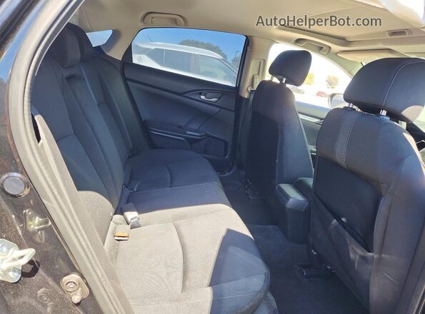 2HGFC2F73GH521769 2016 HONDA CIVIC Черный Вид задних сидений