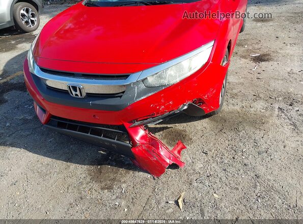 2HGFC2F73GH545781 2016 HONDA CIVIC Red Դիմացի տեսք