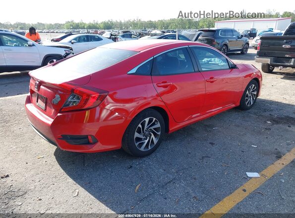 2HGFC2F73GH545781 2016 HONDA CIVIC Red Հետևի աջ