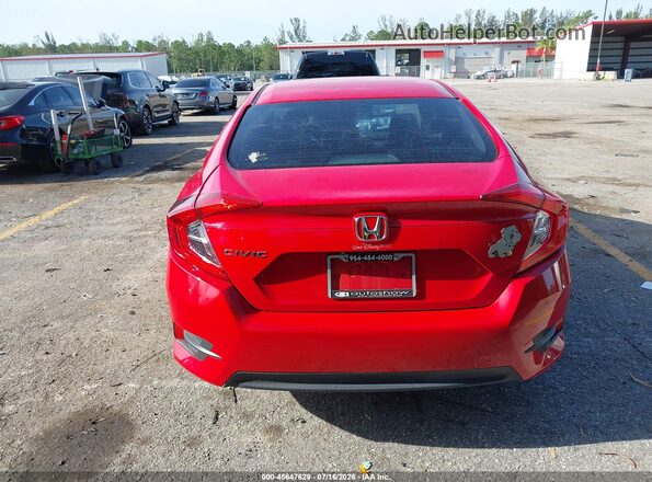 2HGFC2F73GH545781 2016 HONDA CIVIC Red 