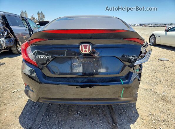 2HGFC2F73GH551161 2016 HONDA CIVIC Brown უკანა ხედი