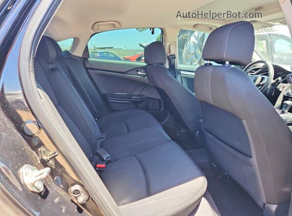 2HGFC2F73GH551161 2016 HONDA CIVIC Brown უკანა სავარძლების ხედი