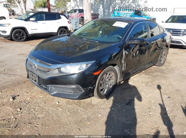 2HGFC2F73HH527573 2017 HONDA CIVIC Black Առջևի ձախ երեք քառորդ տեսարան
