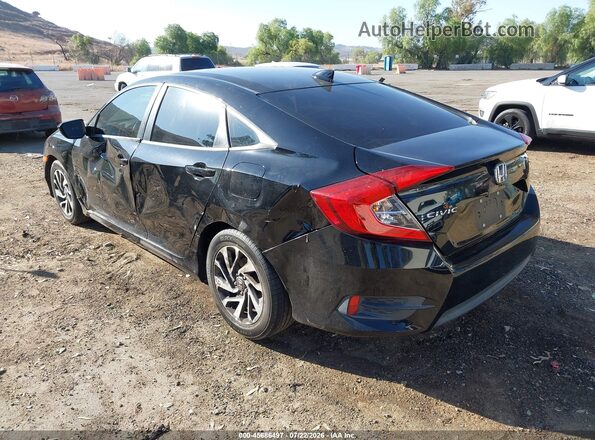 2HGFC2F73HH527573 2017 HONDA CIVIC Black Հետևի ձախ