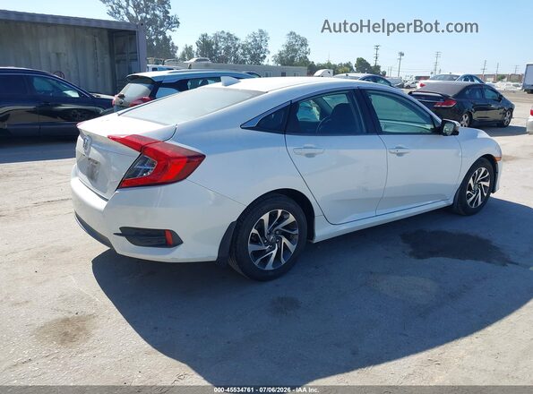 2HGFC2F73HH542204 2017 HONDA CIVIC Белый Задняя правая четверть