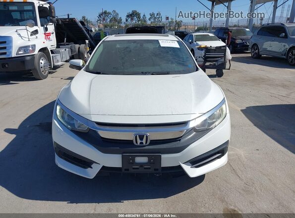 2HGFC2F73HH542204 2017 HONDA CIVIC Белый Вид задней части салона