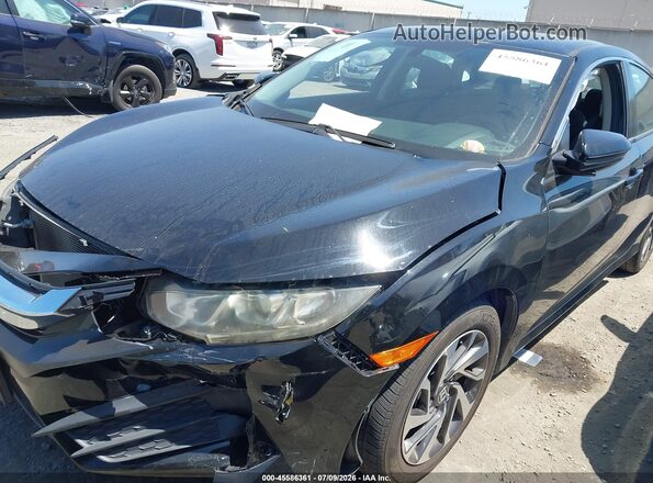 2HGFC2F73HH563487 2017 HONDA CIVIC Черный Передняя левая четверть