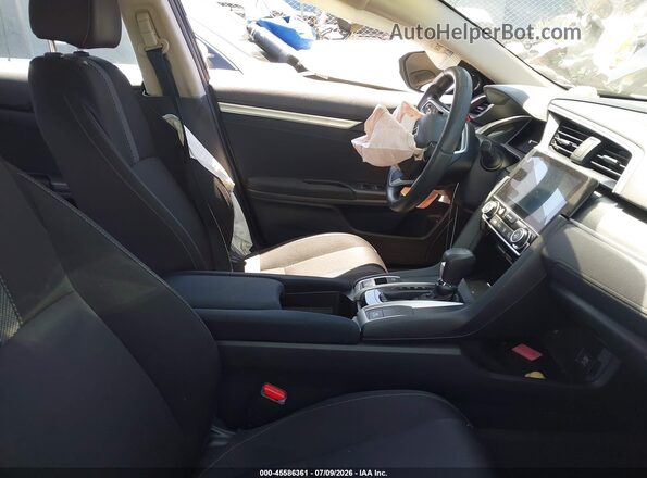 2HGFC2F73HH563487 2017 HONDA CIVIC Черный Вид салона спереди