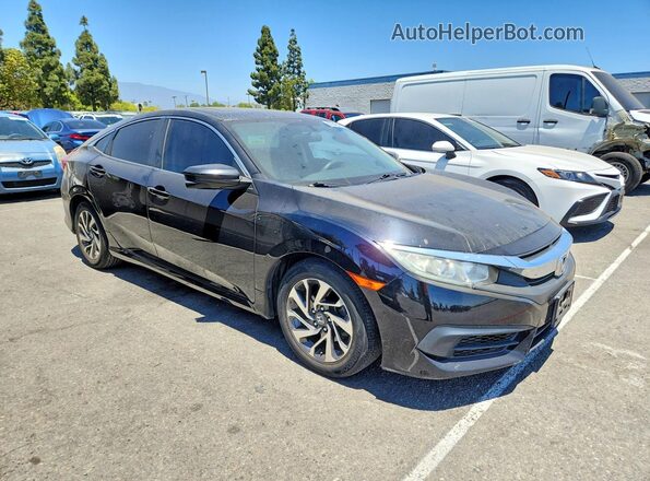 2HGFC2F73JH500458 2018 HONDA CIVIC Black Առջևի աջ