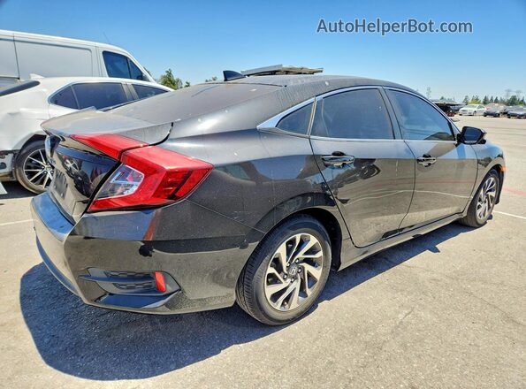 2HGFC2F73JH500458 2018 HONDA CIVIC Black Հետևի աջ