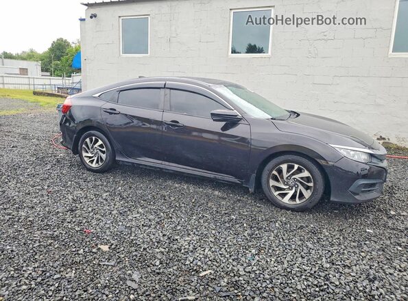2HGFC2F73JH507734 2018 HONDA CIVIC Black Przód prawy