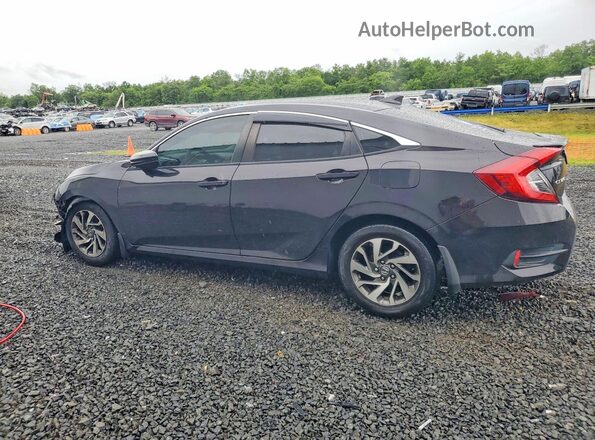 2HGFC2F73JH507734 2018 HONDA CIVIC Black Tył lewy