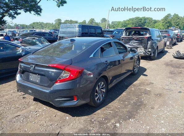 2HGFC2F73JH571725 2018 HONDA CIVIC Gray Հետևի աջ