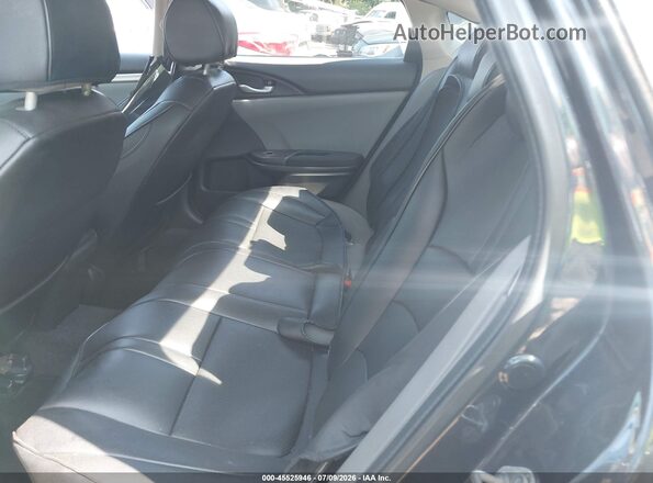 2HGFC2F73JH571725 2018 HONDA CIVIC Gray VIN կոդի պիտակի տեսք