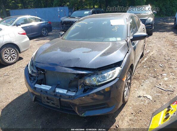 2HGFC2F73JH571725 2018 HONDA CIVIC Gray Դիմացի տեսք