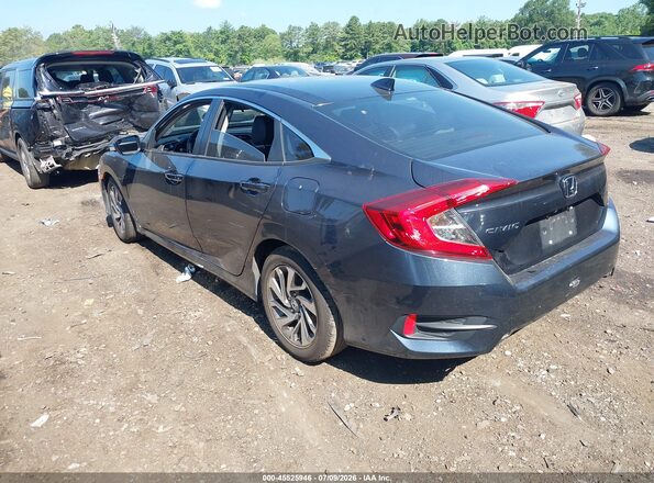 2HGFC2F73JH571725 2018 HONDA CIVIC Gray Հետևի ձախ