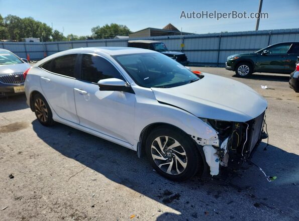 2HGFC2F73JH573331 2018 HONDA CIVIC White Передня права чверть