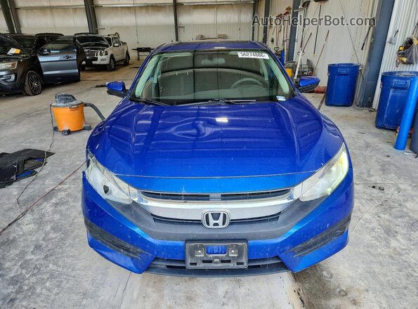 2HGFC2F73JH609521 2018 HONDA CIVIC Blue Вид спереду