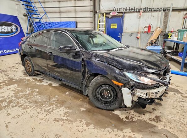 2HGFC2F73KH029008 2019 HONDA CIVIC Black Առջևի աջ