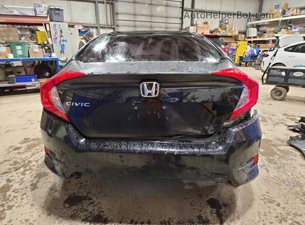 2HGFC2F73KH029008 2019 HONDA CIVIC Black Հետևի տեսք
