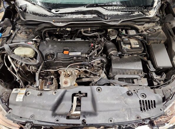 2HGFC2F73KH029008 2019 HONDA CIVIC Black Սալոնի հետևի տեսք