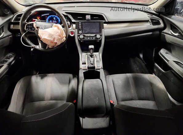 2HGFC2F73KH029008 2019 HONDA CIVIC Black Առջևի վահանակի տեսք
