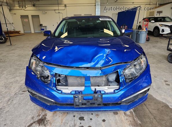2HGFC2F73MH015130 2021 HONDA CIVIC Blue Вид спереду