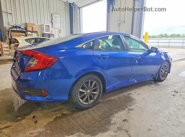 2HGFC2F73MH015130 2021 HONDA CIVIC Blue Задня права чверть