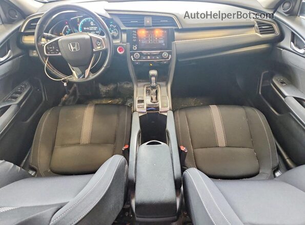 2HGFC2F73MH015130 2021 HONDA CIVIC Blue Вид панелі приладів