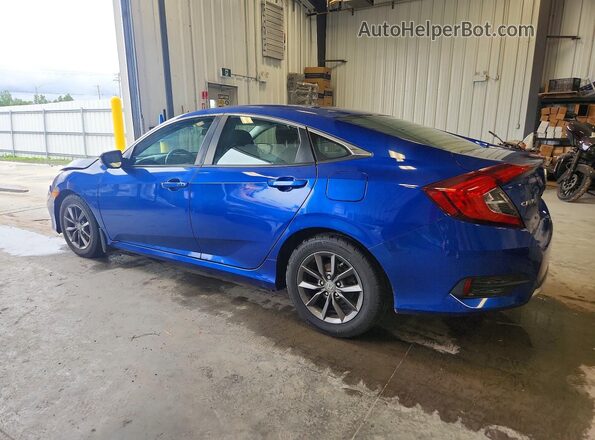 2HGFC2F73MH015130 2021 HONDA CIVIC Blue Задня ліва чверть