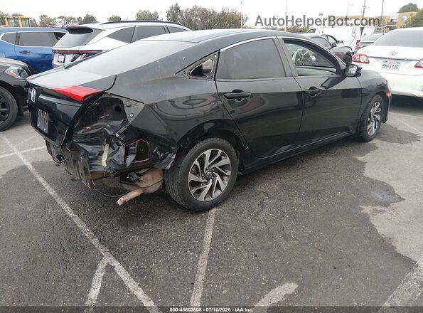 2HGFC2F74GH560709 2016 HONDA CIVIC Black Rear right