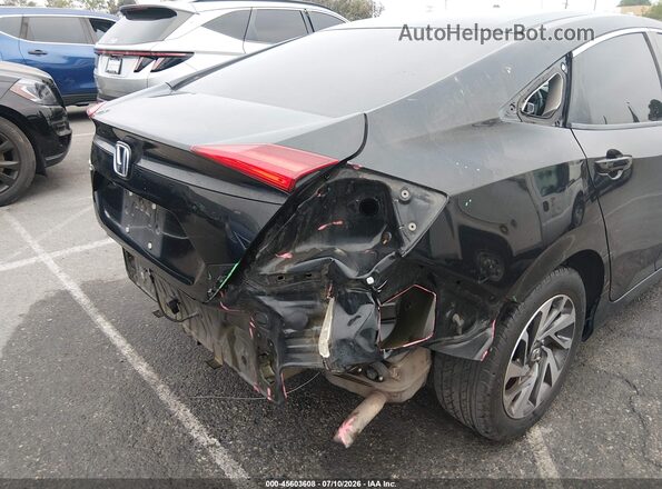 2HGFC2F74GH560709 2016 HONDA CIVIC Black Front view