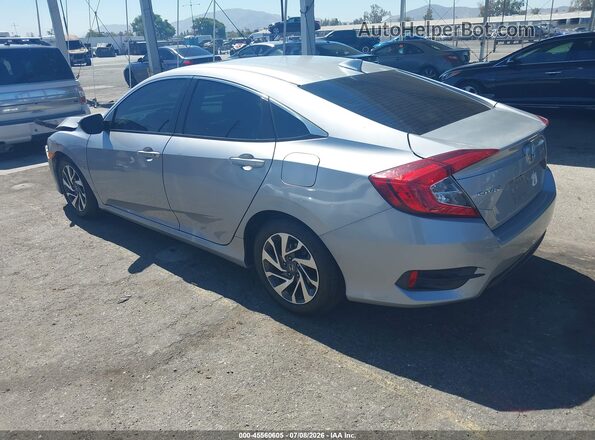 2HGFC2F74HH503928 2017 HONDA CIVIC Silver Rear left