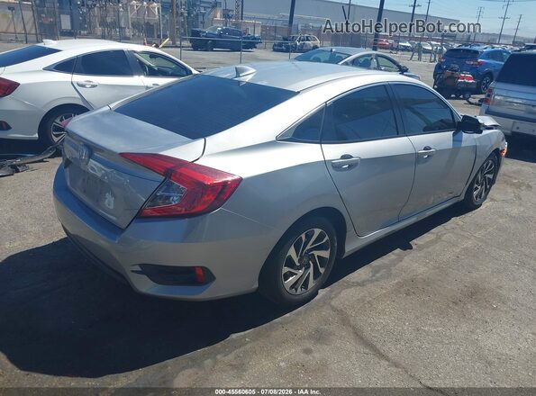 2HGFC2F74HH503928 2017 HONDA CIVIC Silver Rear right