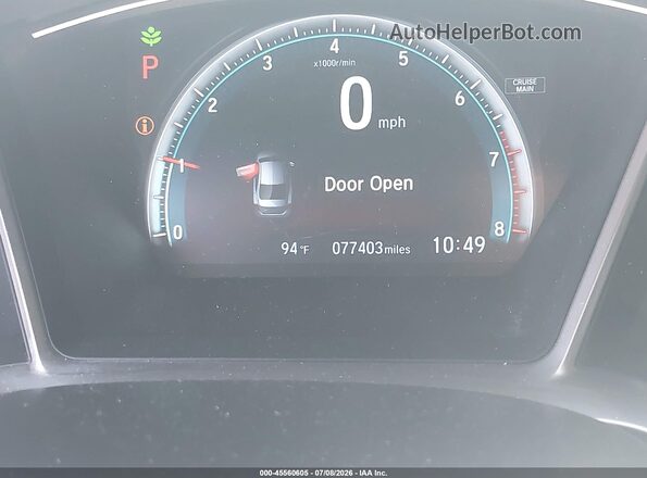 2HGFC2F74HH503928 2017 HONDA CIVIC Silver 