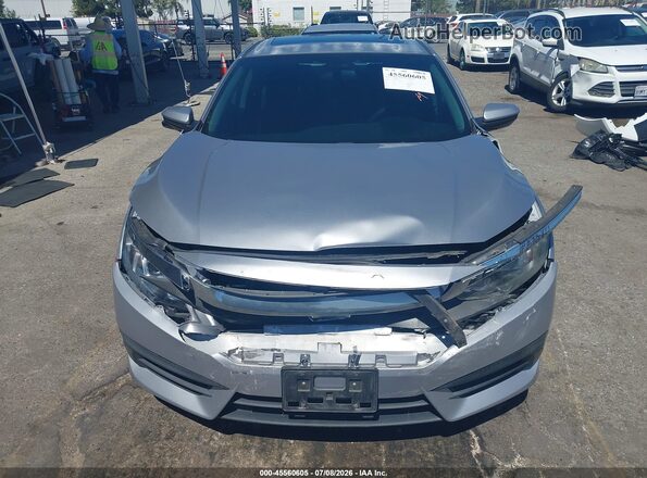2HGFC2F74HH503928 2017 HONDA CIVIC Silver Instrument cluster view