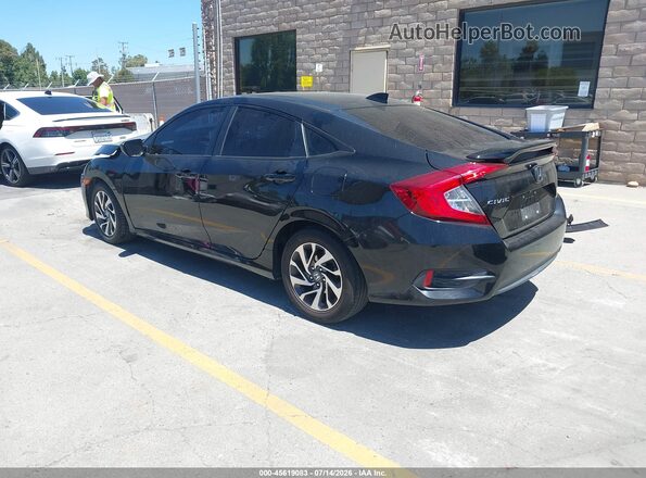 2HGFC2F74HH527128 2017 HONDA CIVIC Black Հետևի ձախ